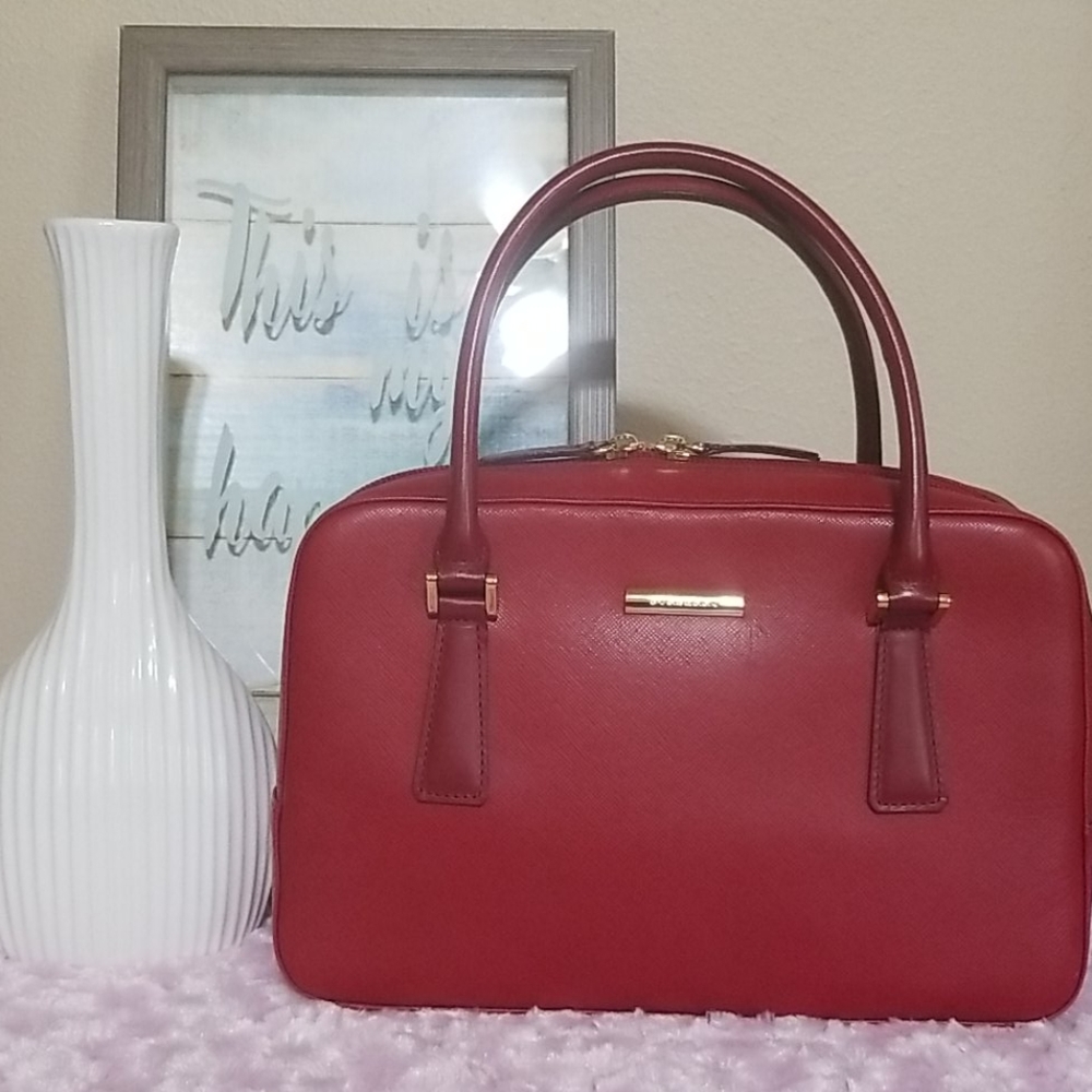 SOLD! Burberry handbag (red)